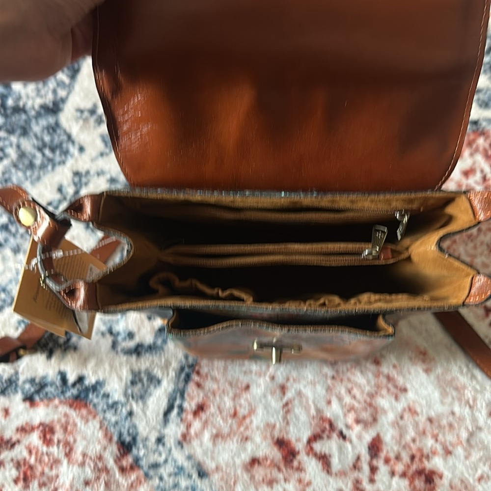 Patricia Nash Leandra Beautiful Girl leather bag NWT - Picture 8 of 8